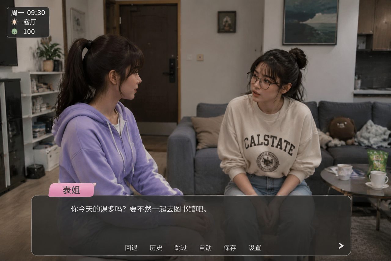 我的可爱表姐 剧情互动 资料图 1